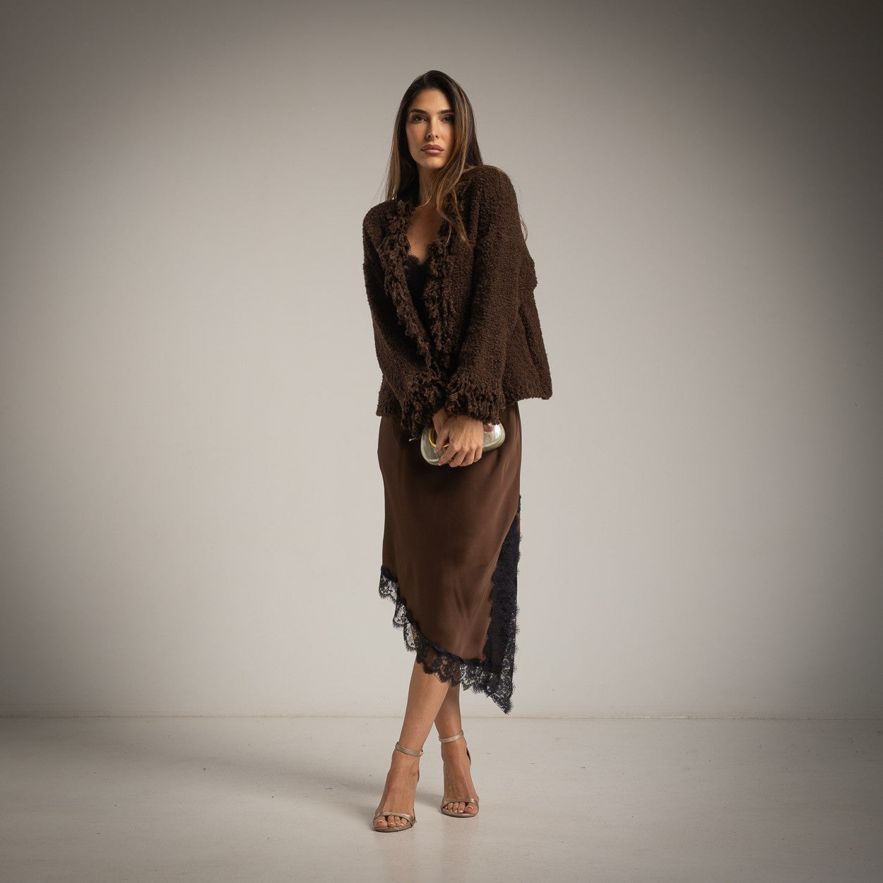 CHAQUETA" LUISA" CHOCOLATE