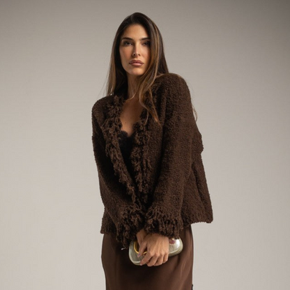 CHAQUETA" LUISA" CHOCOLATE