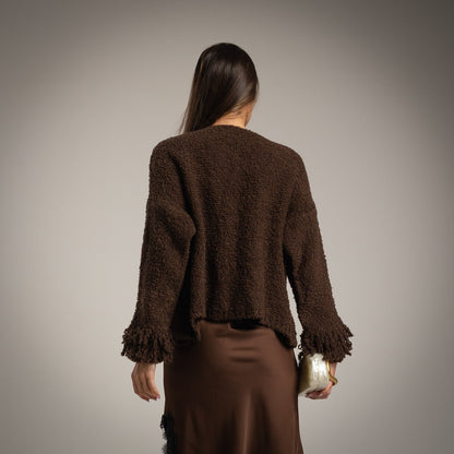 CHAQUETA" LUISA" CHOCOLATE