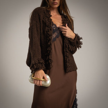 CHAQUETA" LUISA" CHOCOLATE