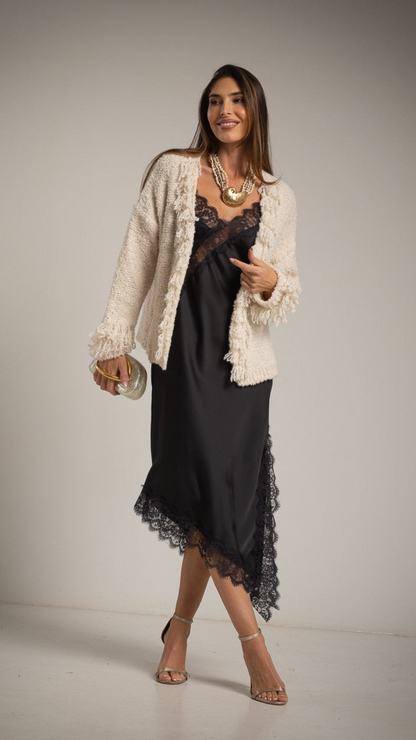 CHAQUETA "LUISA "CRUDO