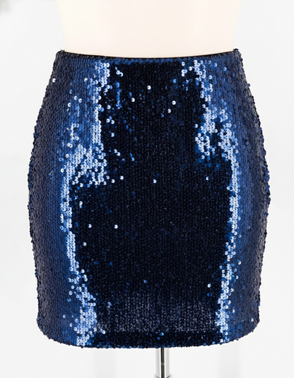 FALDA MINI LENTEJUELA