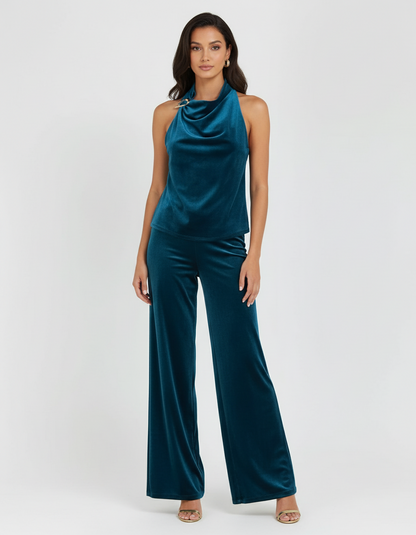 TOP TERCIOPELO BROCHE