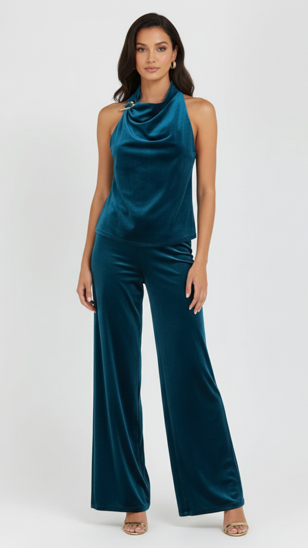 TOP TERCIOPELO BROCHE