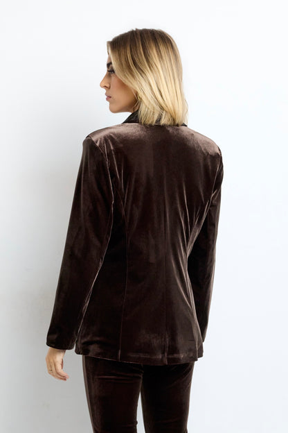 CHAQUETA TERCIOPELO CON BRILLOS