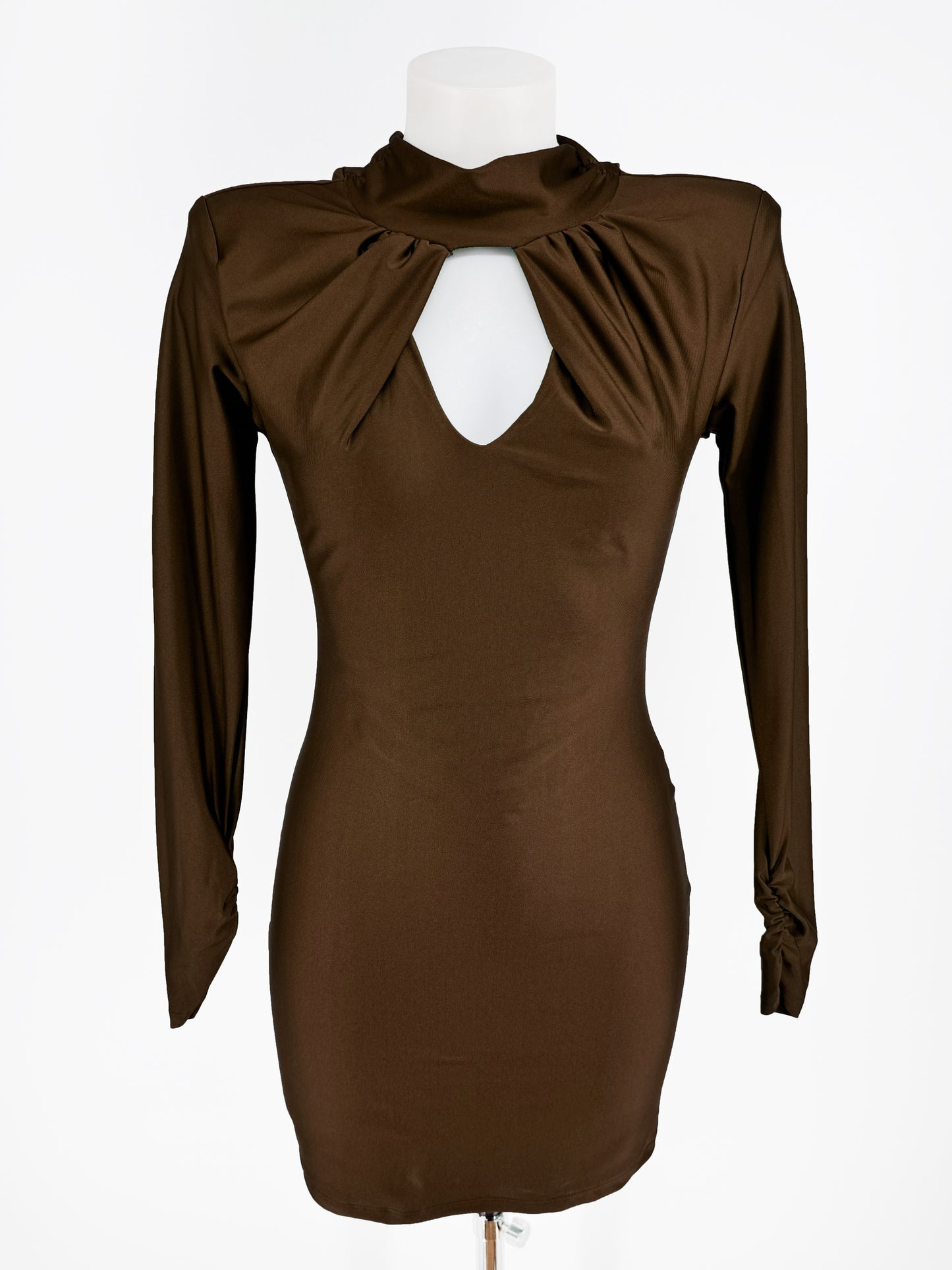 VESTIDO MILAN CHOCOLATE